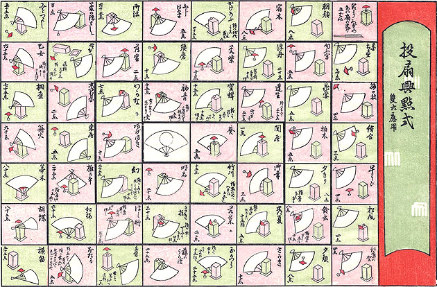 投扇興(とうせんきょう)得点表
