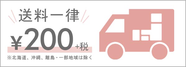 送料一律¥200+税 送料一律¥200+税
