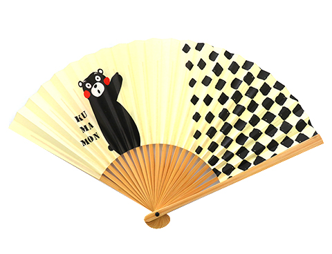 【公式】くまモン(コラボレーション扇子)|京扇子製造・販売【白竹堂】