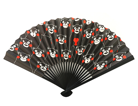 【公式】くまモン(コラボレーション扇子)|京扇子製造・販売【白竹堂】