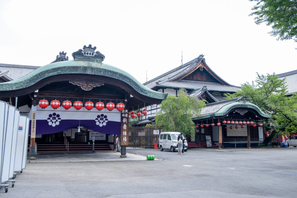 都をどりの会場、祇園甲部歌舞練場