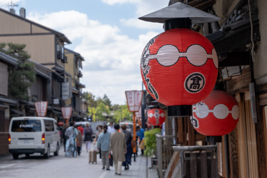 都をどり　花見小路の様子
